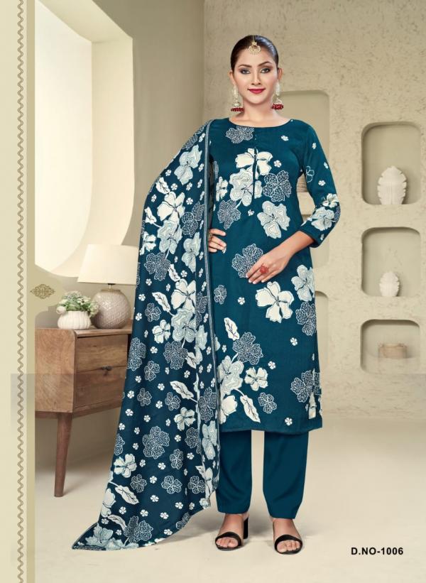 SAT Pashmina Shwal Suit Vol-15 – Dress Material